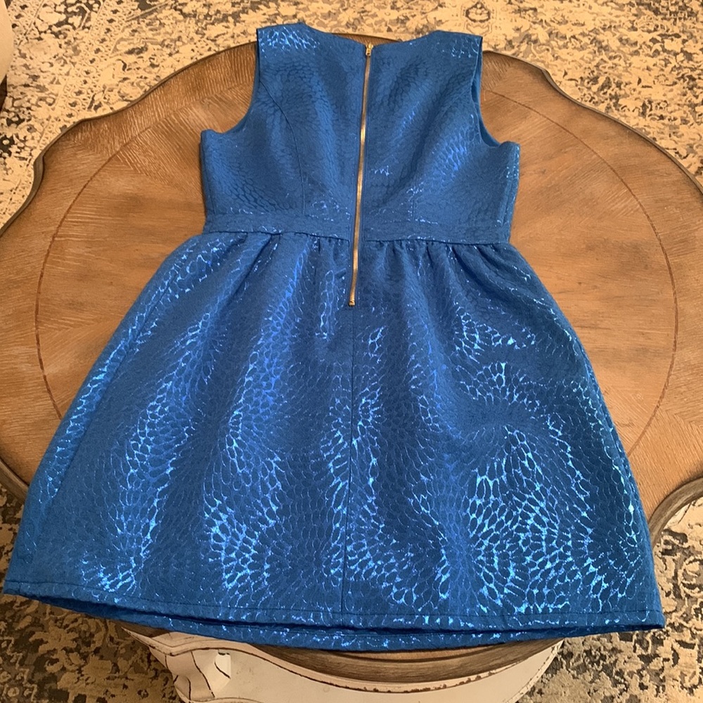Blue size medium cocktail party dress - Picture 4 of 7